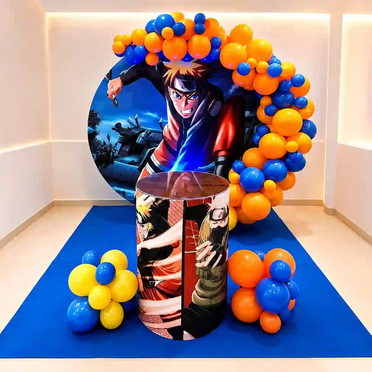 Naruto Anime Theme Birthday Decoration